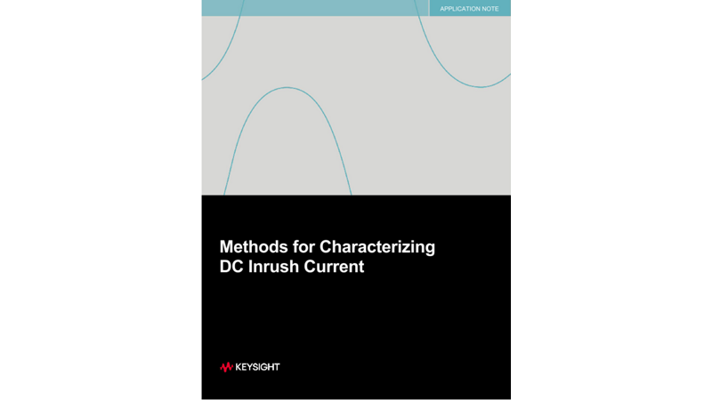 Methods for Characterizing DC Inrush Current